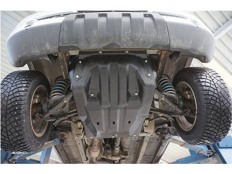 Защита картера CHEVROLEТ Niva (2002-)(а/м без кондиционера) (Композит 8 мм)