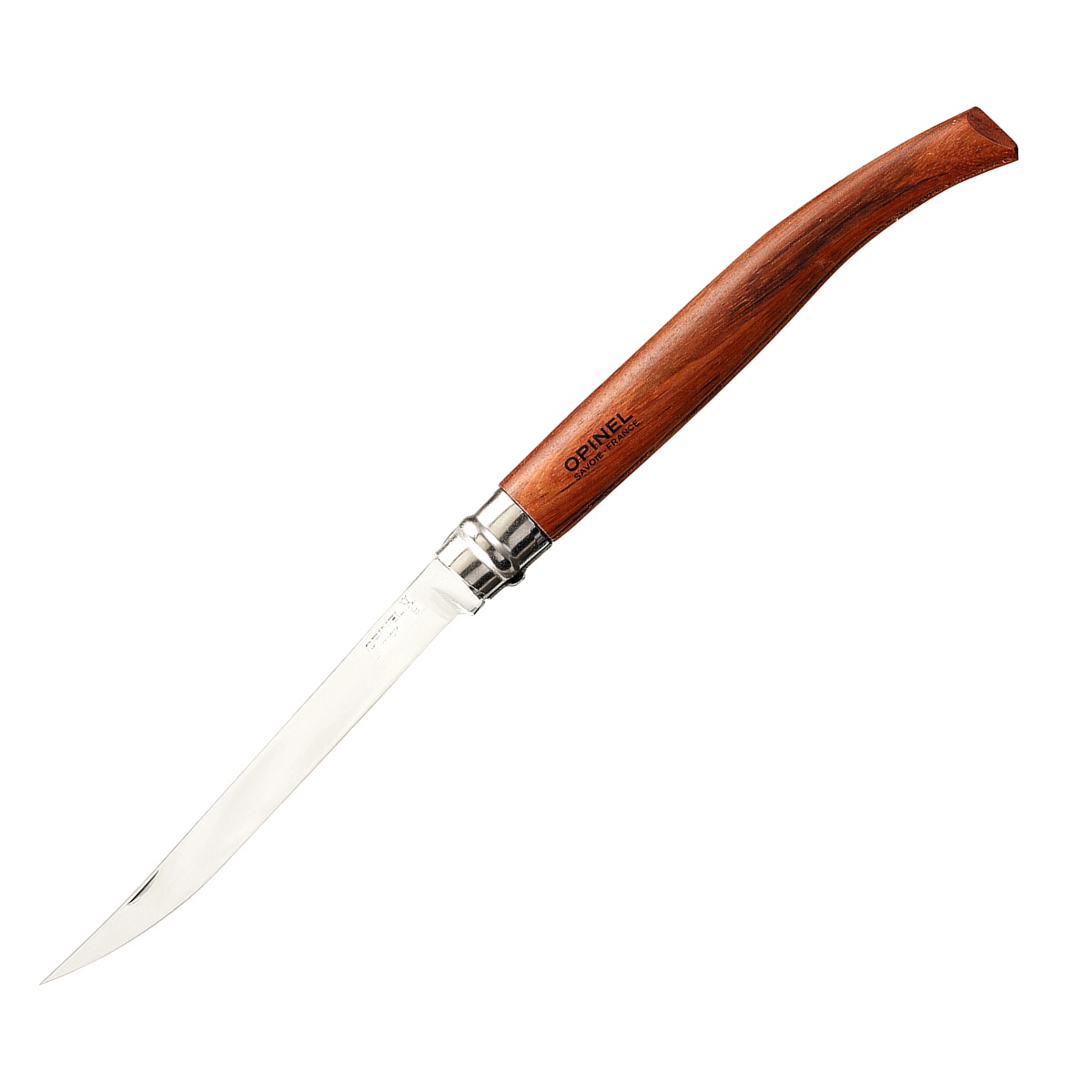 Нож филейный Opinel №15 нержавеющая сталь рукоять бубинга