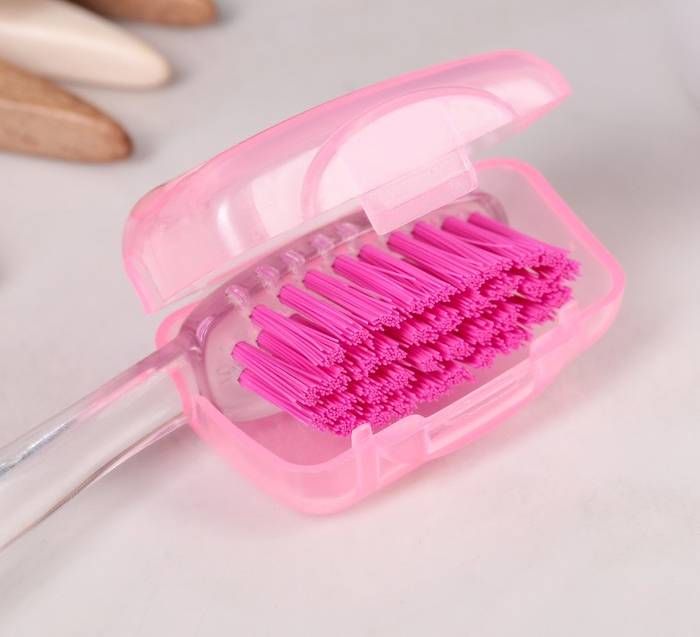 Набор футляров для зубной щетки 5 шт. 4*2*2 см