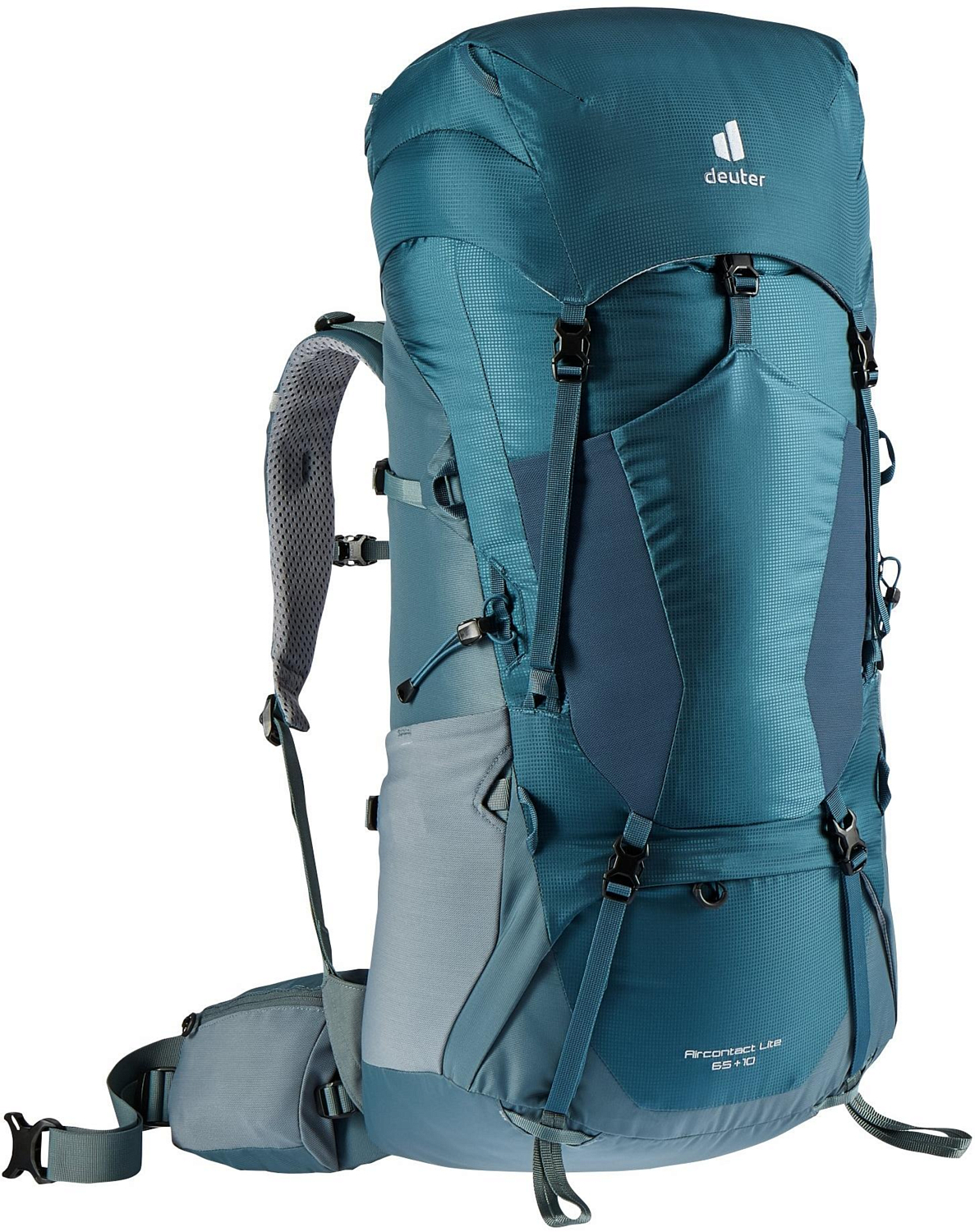 Рюкзак туристический Deuter 2021 Aircontact Lite 65+10 Arctic/Teal
