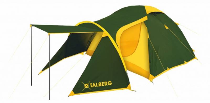 Палатка туристическая Talberg Atol 3 трехместная