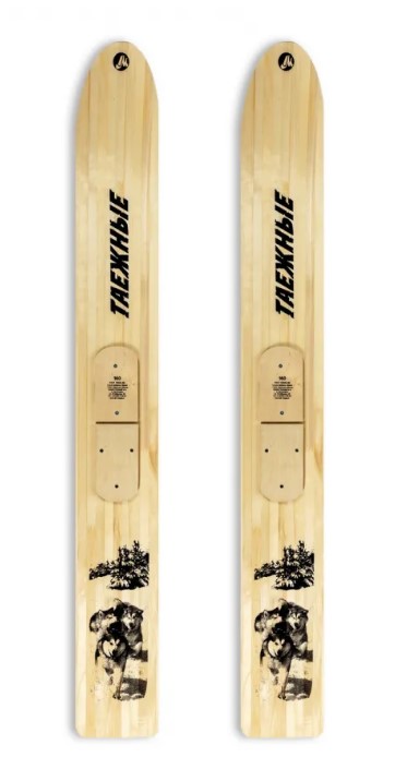 Лыжи Таежные деревянные 170х20