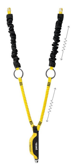 Строп страховочный Petzl Absorbica-Y Tie-Back