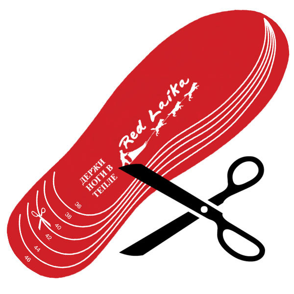 Стельки с подогревом на батарейках RedLaika RL-ST-AA