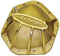 Крышка усиленная УАЗ Спайсер 4x4sport бронзовая