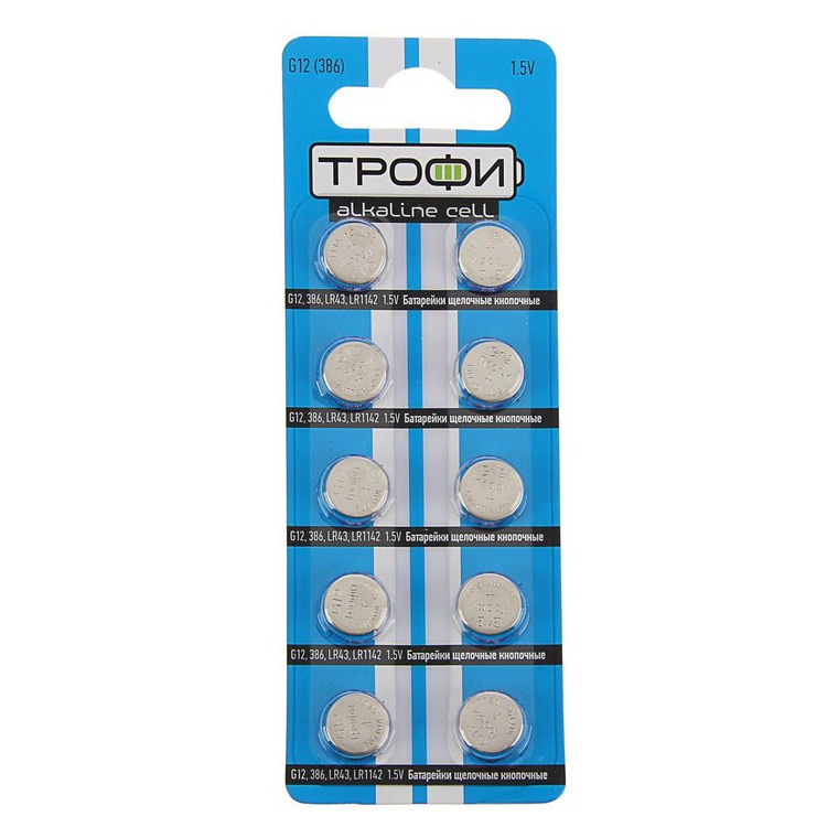 Батарейка Трофи  G12