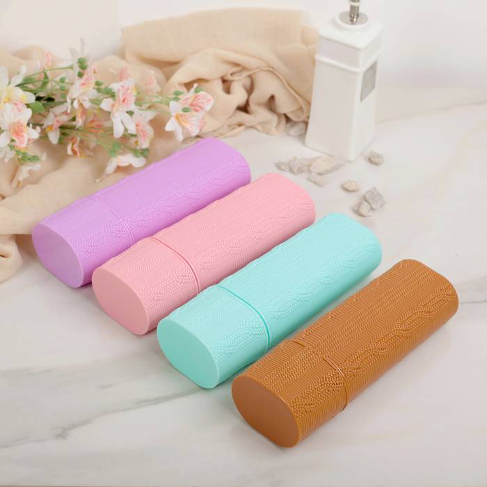 Футляр для зубной щетки и пасты 6*4*19 см