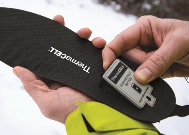 Стельки с подогревом ThermaCell ProFLEX HW20 со съемными аккумуляторами, ДУ и чехлом