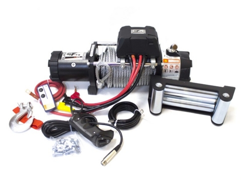 Лебёдка электрическая redBTR серия "BLACK EDITION" 12,0 (12v)