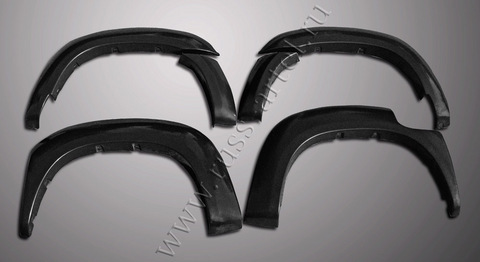 Расширители колесных арок Mazda BT-50 2006-2008 (комплект), шагрень