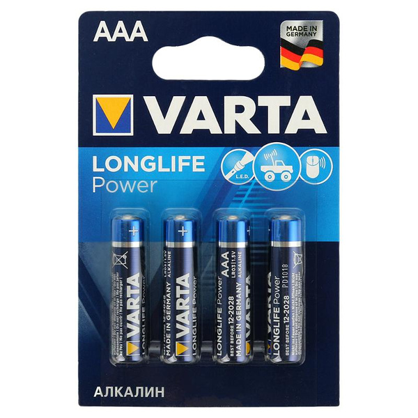 Батарейка Varta High Energy Long Power AAA LR03