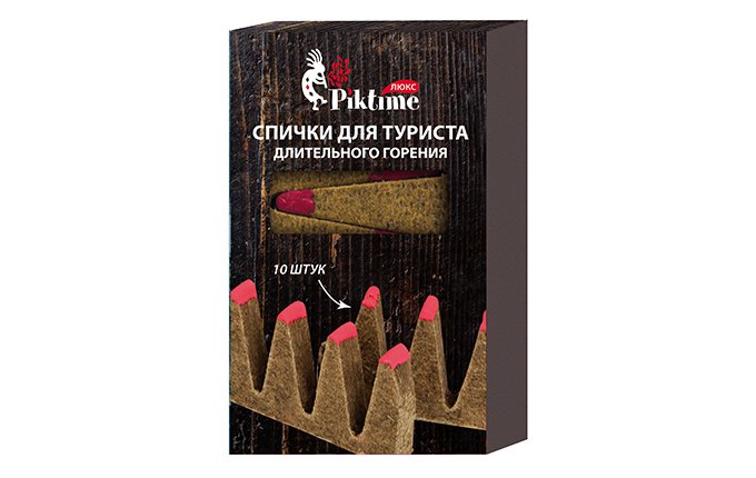 Спички Picktime длительного горения