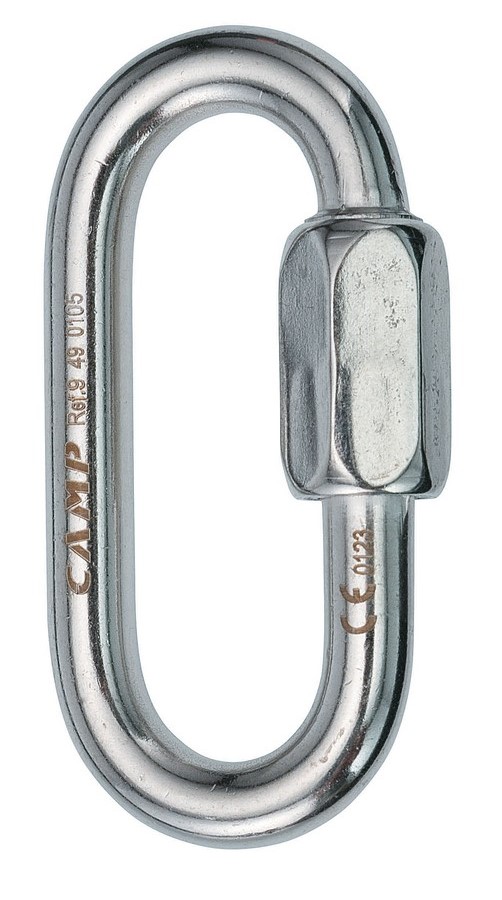 Карабин-рапид Camp OVAL QUICK LINK 10 mm inox