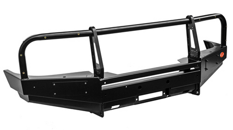 Передний силовой бампер с площадкой лебёдки на Toyota Land Cruiser 105 OJeep