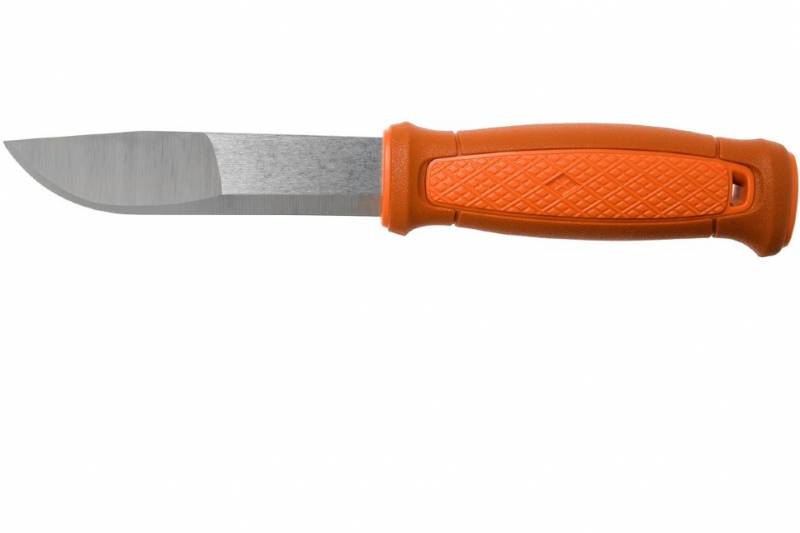 Нож туристический Morakniv Kansbol Burnt Orange, нержавеющая сталь