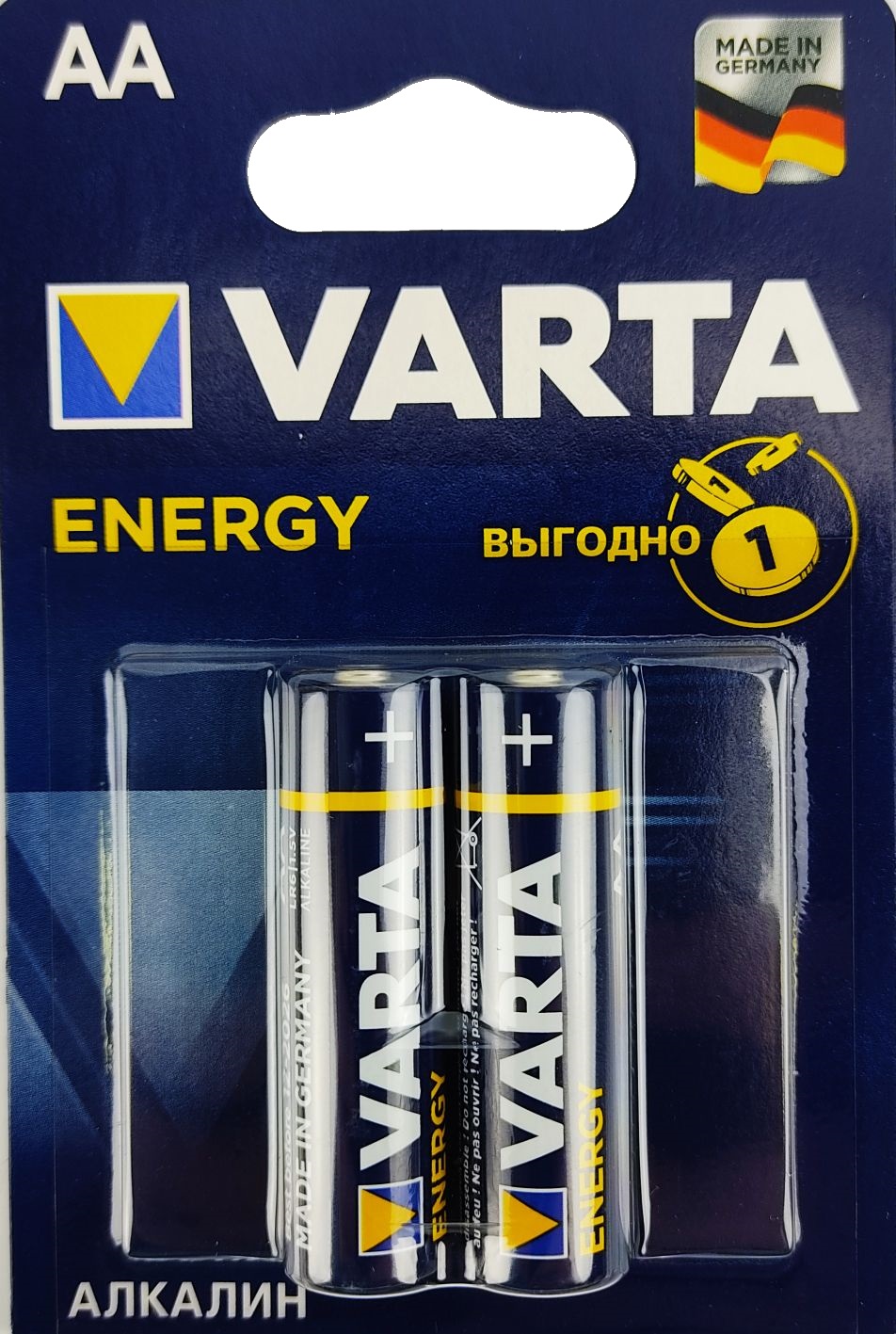 Батарейка Varta Energy AA LR06