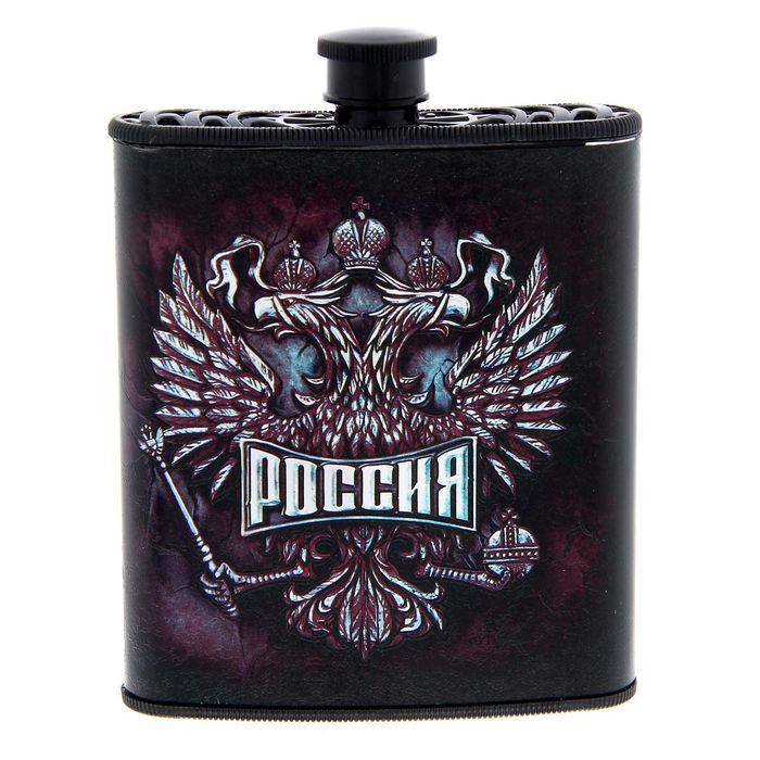 Фляжка Россия 210 мл