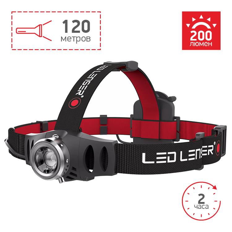 Фонарь светодиодный налобный Ledlenser H6R