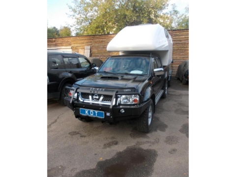 Передний силовой бампер со съёмным кенгурином - Nissan NP-300