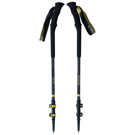 Палки треккинговые VIKING 2022-23 Equinox Gray/Yellow