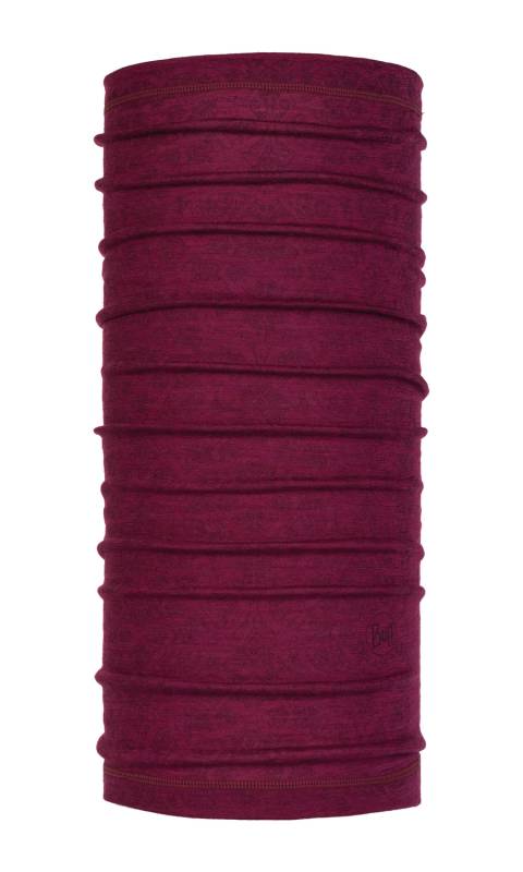 Бандана Buff LIGHTWEIGHT MERINO WOOL SIGGY PURPLE RASPBERRY