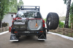 Калитка крепления под две канистры Nissan Patrol Y61 КДТ