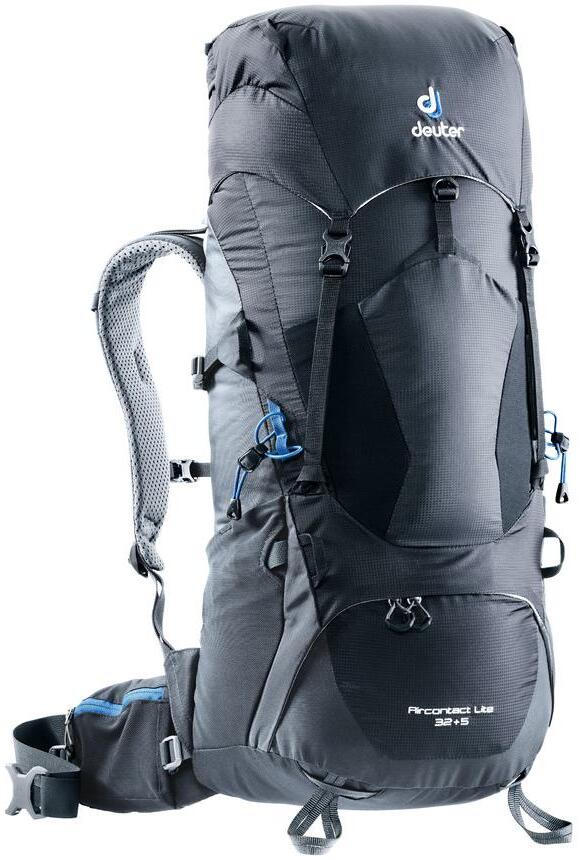 Рюкзак туристический Deuter 2021 Aircontact Lite 32+5 Graphite/Black