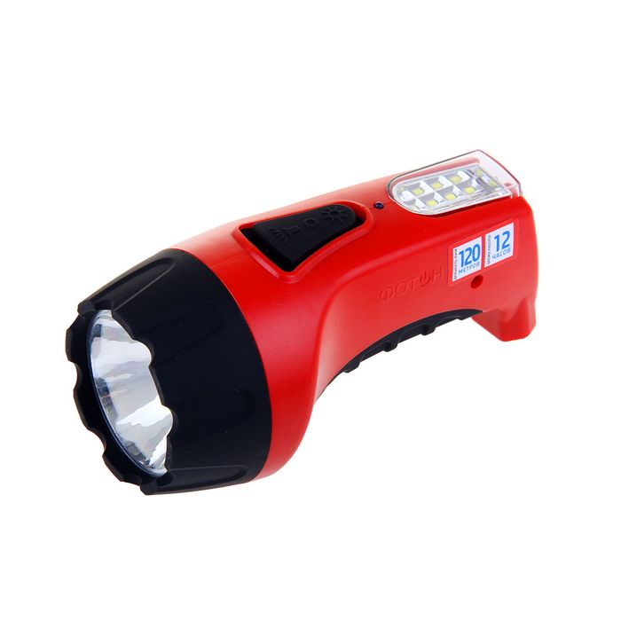 Фонарь ФОТОН аккумуляторный PМ-1500 Red 1W (1+8LED)