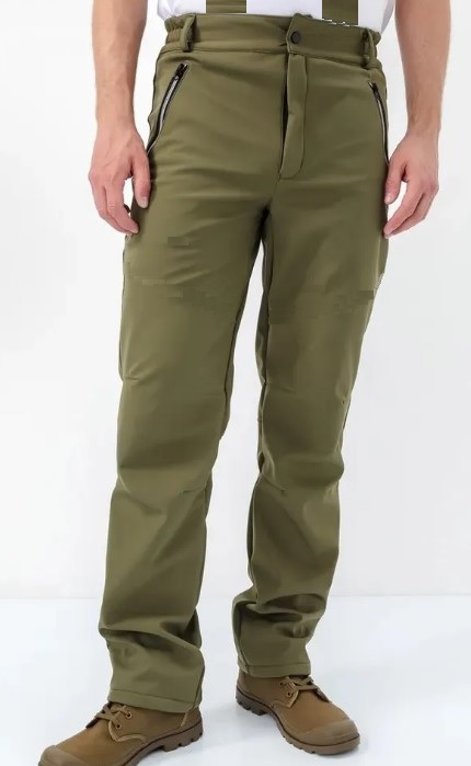 Брюки зимние мужские с подтяжками 52-54 182-188