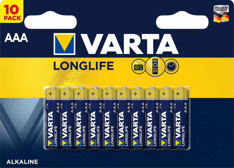 Батарейка Varta LongLife  AAA  LR03