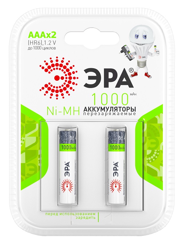 Аккумулятор VARTA R03-800mAh AAA Ready2Use