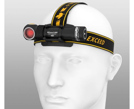 Фонарь налобный ARMYTEK WIZARD WR MAGNET USB+18650