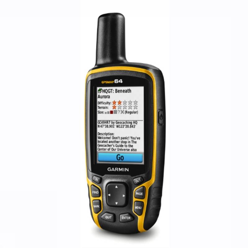 Туристический GPS навигатор Garmin GPSMAP 64