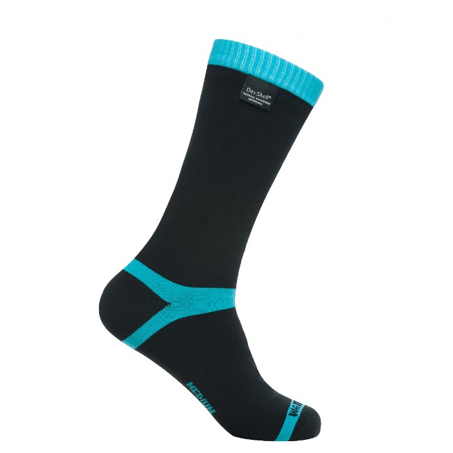 Носки водонепроницаемые DexShell Coolvent Aqua Blue