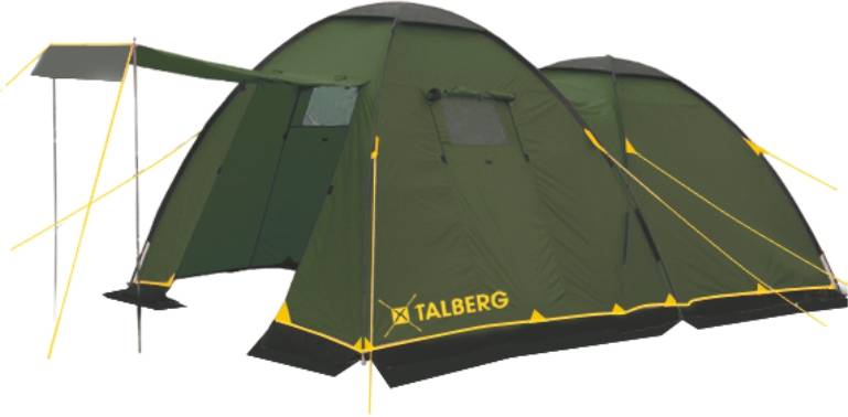 Палатка кемпинговая Talberg Spirit 4 четырехместная