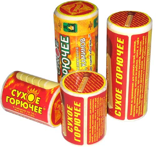 Сухое горючее Зажигай-ка 80 гр/5 табл