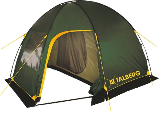 Палатка кемпинговая Talberg Bigless 3 трехместная