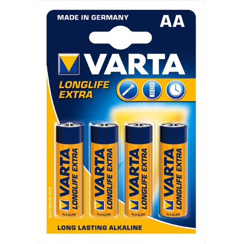 Батарейка Varta LongLife Extra Alkaline AAA  LR03