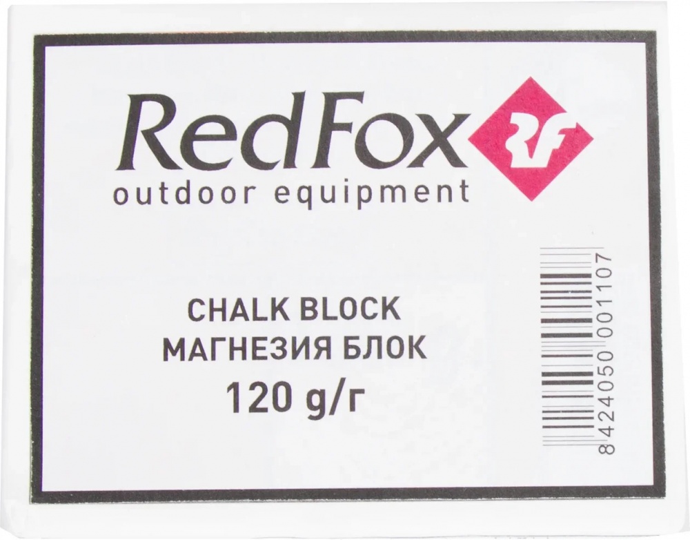Магнезия спортивная RedFox блок 120 гр