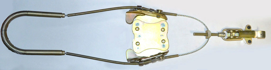 Крепления лыжные с качающимися "щечками"