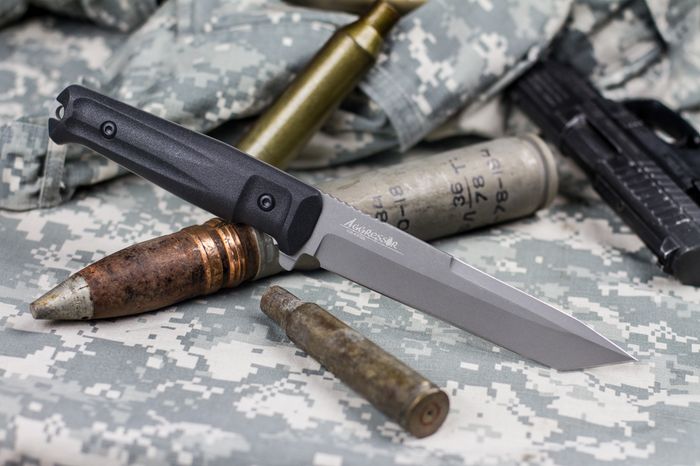 Нож тактический Kizlyar Supreme Aggressor AUS-8 TacWash