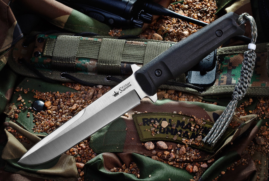 Нож тактический Kizlyar Supreme Trident AUS-8 StoneWach