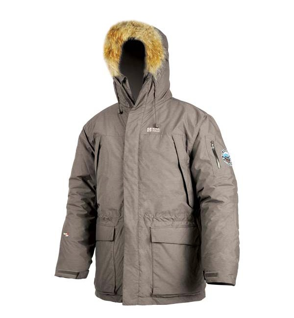 Удобная теплая куртка Nova Tour Аляска из мембранной ткани и с утеплителем Thermofibre. 