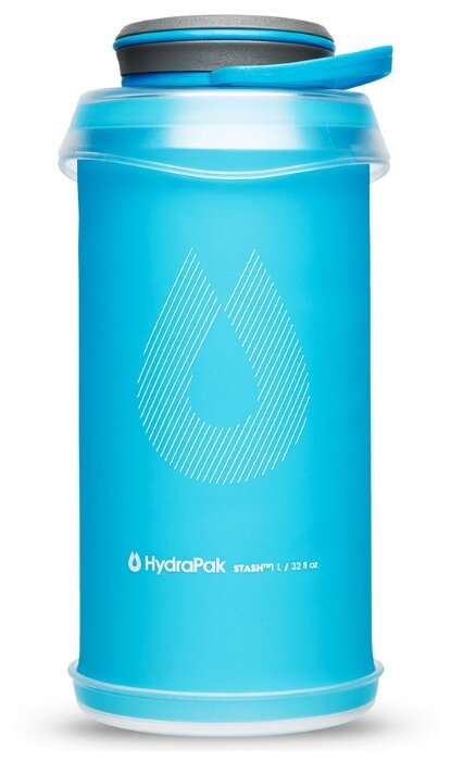 Складная мягкая бутылка для воды HYDRAPAK Stash 1L