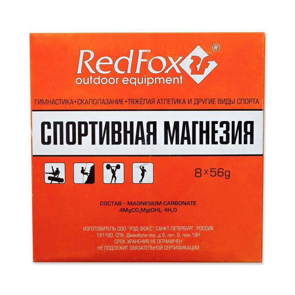 Магнезия спортивная RedFox кубики 56 гр.