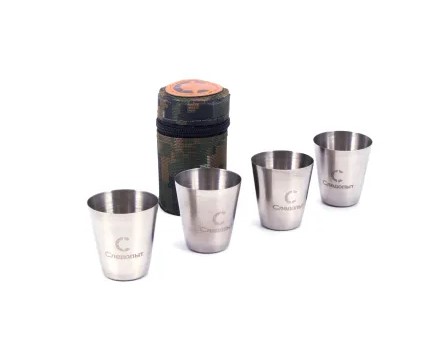 Набор рюмок СЛЕДОПЫТ 25 мл в тубе из oxford camo pixel (4 шт.)